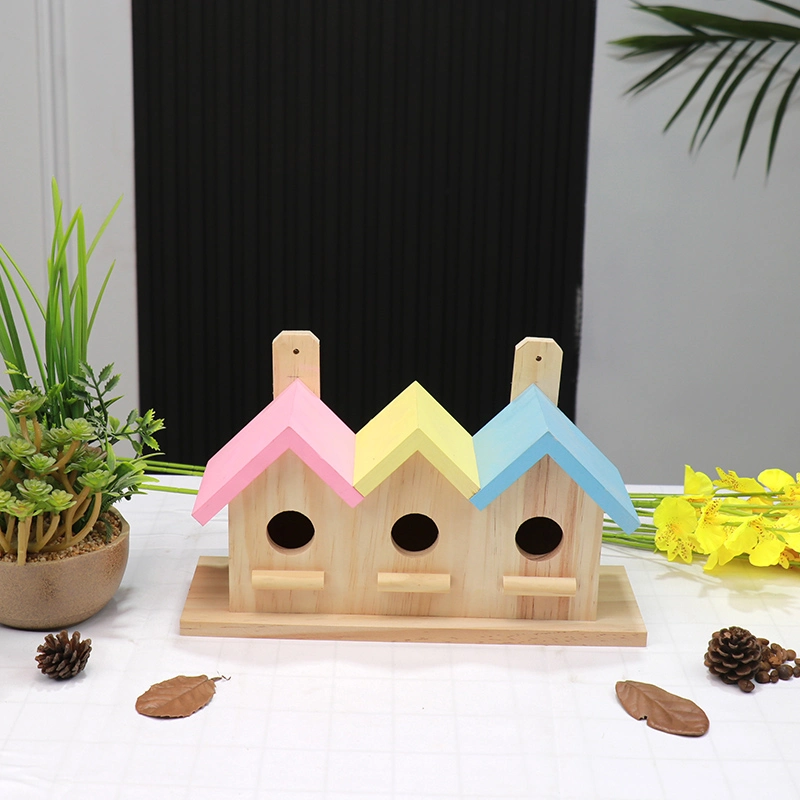 OEM ODM Outdoor Wooden Bird House