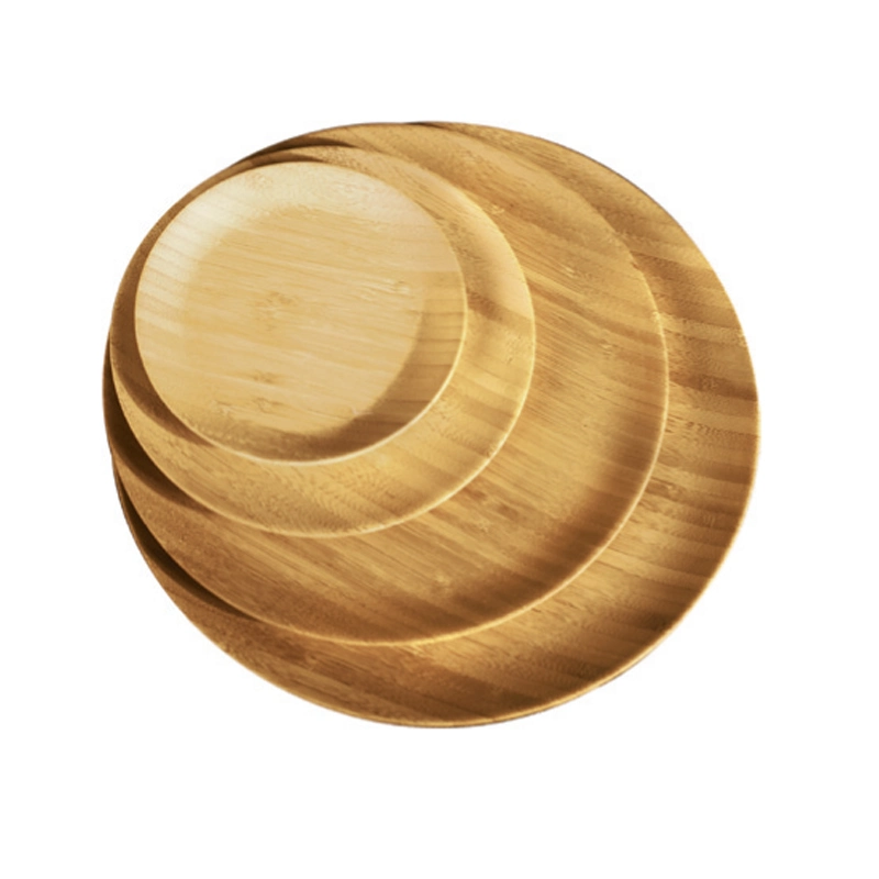 High Quality Bamboo Wood Serving Tray for Food FSC BSCI