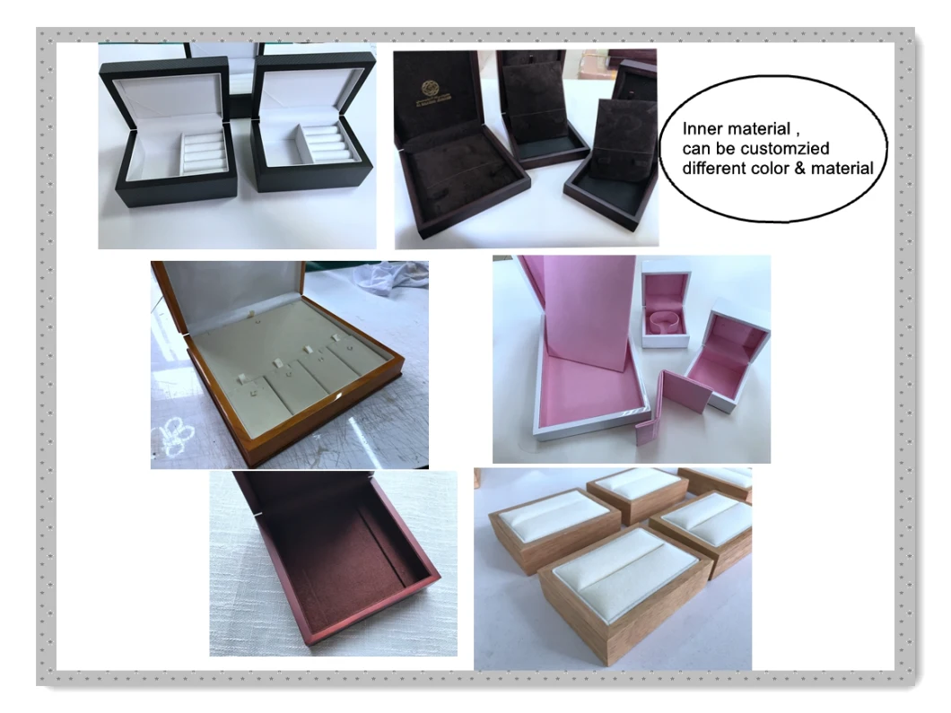 Customized Bamboo Tea Display Box Wood Coffee Package Box Wood Packing Box with Glass Window
