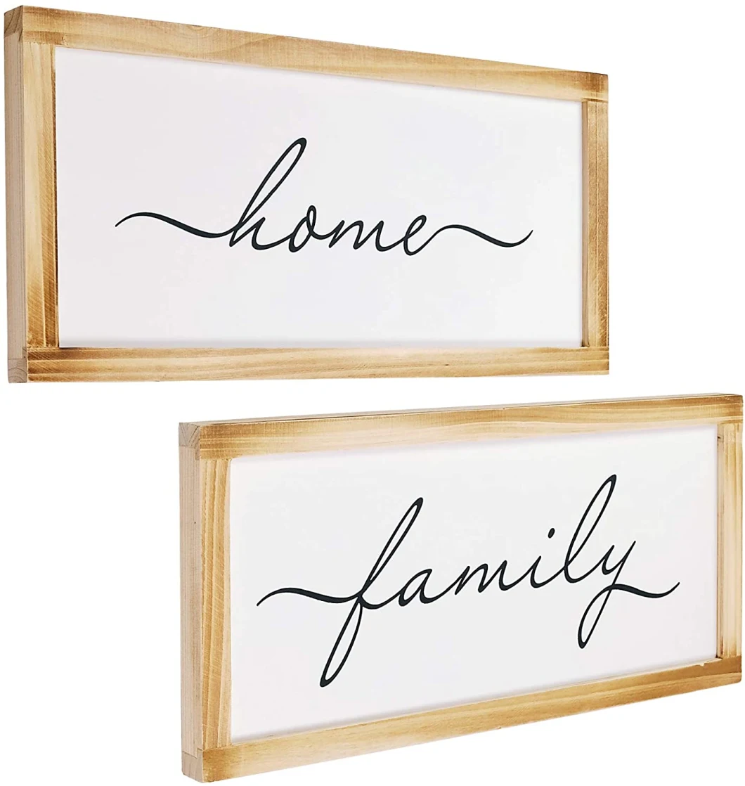 Family Design Wooden Wall Plaque