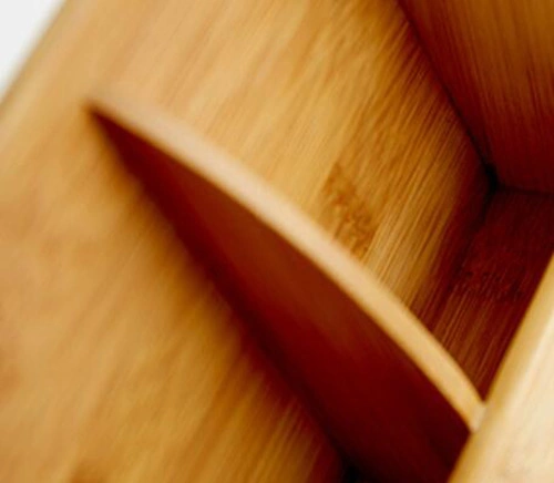 Creative Mini Storage Box Natural Bamboo Wood Desk Organizer