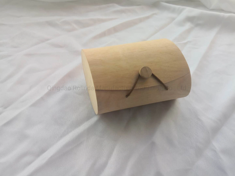 Custom Essential Oil Packaging Birch Soft Veneer Packaging Wood Box