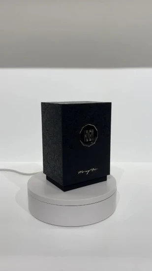 Cajas de empaquetado de lujo del regalo de la botella de perfume de la fragancia del MDF del logotipo del OEM
