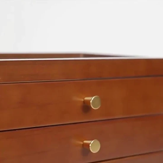 Cajas de madera elegantes personalizadas con apariencia vintage hechas a mano para almacenamiento