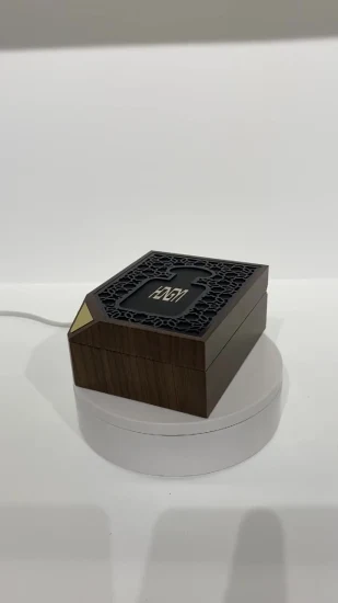 Hongyi caja de madera recién hecha a mano, caja de regalo de té de madera, caja de almacenamiento de perfume fabricante y mayorista de aceite esencial de China
